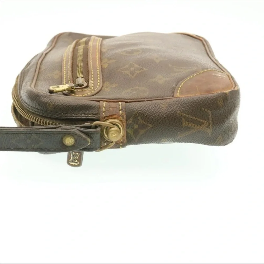 Authentic Vintage LOUIS VUITTON Monogram Marly Dragonne GM Clutch Bag M51825 LV